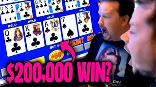 MAX BET Video Poker  2500 Spins in Las Vegas [upl. by Minta]