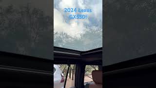 The panoramic quotsmart glassquot moonroof has to be one of the coolest features on the new Lexus GX 550 [upl. by Swann]