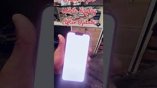 Iphone 13 pro white display after update repair in dibrugarh appleiphone teamiphone iphonexplus [upl. by Asert754]