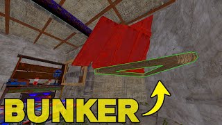 BEST BUNKER BASE in RUST 2023 EASY amp STRONGEST [upl. by Aielam]