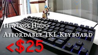 Unboxing EP26 HIWINGS HI100 80 TKL Keyboard for less than 20 [upl. by Alehc]