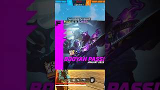 January month booyah pass full review  FREE FIRE 2025 viral booyahpass januarymonthbooyahpass [upl. by Norag]