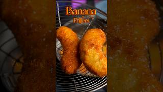 Banana Fritters food cookingeditor cooking banana recipe dessert foodie [upl. by Reifinnej]