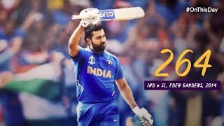 Rohit Sharma 264 vs Srilanka 2014 FULL HD Highlights  Greatest ODI innings ever [upl. by Karita293]