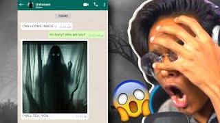 SCARIEST WHATSAPP CHATS😨 PART 7 [upl. by Nepean967]