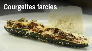 Recette des courgettes farcies [upl. by Ruhtua]