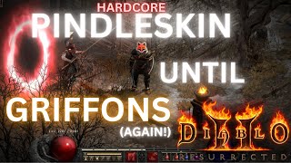 I KILLED PINDLESKIN 18736 TIMES TO GET A GRIFFONS  Diablo 2 resurrected [upl. by Saalocin]