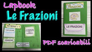 Lapbook La Frazioni pdf scaricabili Scuola Primaria [upl. by Isacco]