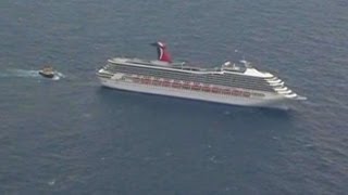 Powerless Carnival Cruise Ship Heading Back to Port [upl. by Legra]