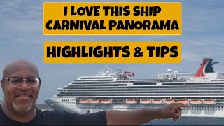 Is the Panorama Carnivals Best Ship Best Tacos in Mexico Scam Alert  Ship Tour amp Review  Tips [upl. by Narib]