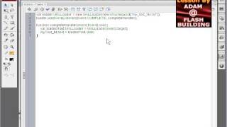 ActionScript 3  Load External Text File Data  Flash AS3 [upl. by Belle412]