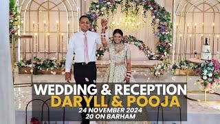 E2R Wedding amp Reception  Daryll amp Pooja  20 on Barham  24 Nov 2024 [upl. by Anig]