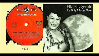 Ella Fitzgerald  Its Only a Paper Moon [upl. by Ecirum387]