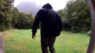 Walking Carretera Austral  camping rio gonzalo  Park Pumalin  part 4 [upl. by Anitrebla]