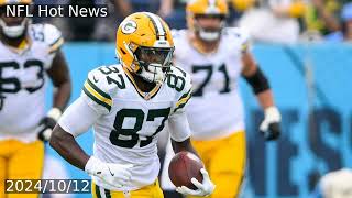 Packers’ Romeo Doubs Offers Shifting Explanations for Suspension [upl. by Inafets536]