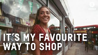 Why Broadcaster Miquita Oliver loves shopping for second hand clothes  Oxfam GB [upl. by Akinimod]