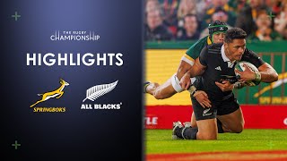 HIGHLIGHTS  South Africa v All Blacks  Johannesburg 2024 [upl. by Margo]