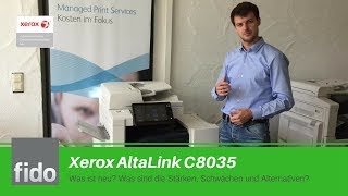 Xerox AltaLink C8035 Hochwertiger Allrounder Xerox Drucker [upl. by Oliver944]