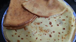 Les crêpes الكريب بمقادير مضبوطة ومتوفرة في كل بيت خطوة بخطوة وصفة ناجحة 100✔ [upl. by Adnale]