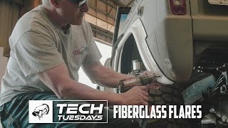 Tech Tuesday How to Install Fiberglass Fender Flares EASY [upl. by Assirehs]