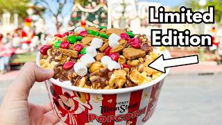 DISNEY EATS Magic Kingdom Holiday Popcorn 🎄🍿 [upl. by Ahsimat]