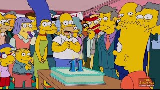 The Simpsons Bart’s Birthday Scene Season 36 Episode 1 [upl. by Joy975]