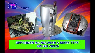 DÉPANNER MA MACHINE A BIÈRE TYPE KRUPS VB320 [upl. by Neddie]