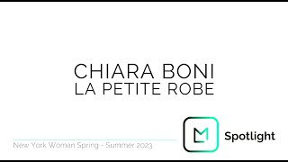 Chiara Boni  NYFW SS23  Launchmetrics Spotlight [upl. by Anelah]