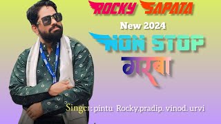 non stop garba Rocky Star new 2024 [upl. by Dearborn]