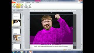 Remove Photo Backgrounds with PowerPoint 2010 [upl. by Baalman]