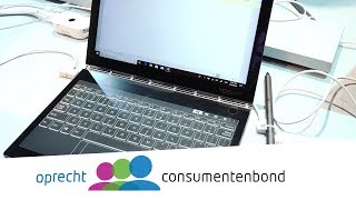 Lenovo Yoga Book C930 💻  IFA 2018 Consumentenbond [upl. by Wivinia]