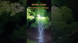 SOFIRN SD09L FLASHLIGHT TEST 6800 LUMEN sofirn SOFIRNSD09L SD09L flashlight superbright [upl. by Mycah]