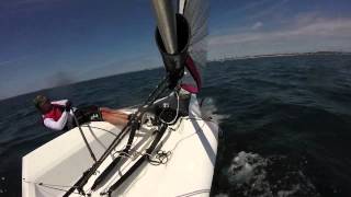 Carnac 2015  RS100 race 6 [upl. by Nirda410]