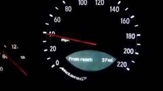 Mercedes Mclaren SLR 40mph on Acceleration [upl. by Rehpetsirhc]