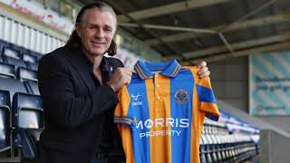 GARETH AINSWORTH TAKES THE HELM AT SHREWSBURY TOWN [upl. by Giltzow792]