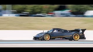 Pagani Zonda R EPIC Sound  Downshift amp Accelerations [upl. by Octavie]