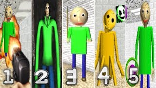 5 Baldis Basics in Education and Learning Fan Games [upl. by Bessy]