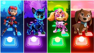 Super Mighty Paw Patrol Family  Ryder 🔴 Skye 🔴 Chase 🔴 Liberty  Tiles Hop Paw Patrol [upl. by Trela]