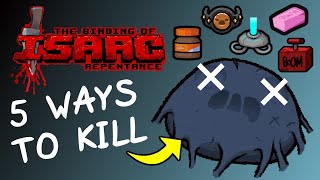 5 easyfun Ways to kill HUSH The Binding of Isaac Repentance [upl. by Otreblif]