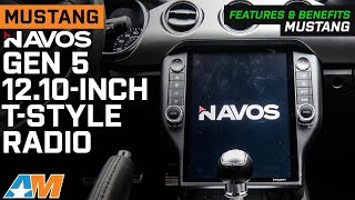 20152023 Mustang Navos Gen 5 1210Inch TStyle Radio Feature amp Benefits [upl. by Emilia728]