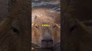 Why Capybaras Are so Chill shorts capybara [upl. by Nhoj50]