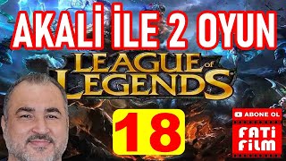 LOL AKALİ ŞAMPİYONU İLE 2 OYUN OYNADIM League Of Legends [upl. by Melleta760]