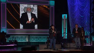 Charlie Daniels Jr Accepts His Fathers ACM Spirit Award at ACM Honors 2023 [upl. by Asilak]