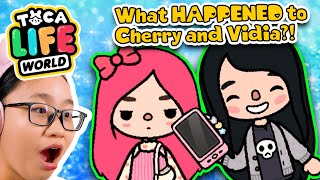 Toca Life World  Cherry and Vidia SWITCHED BODIES [upl. by Cela]