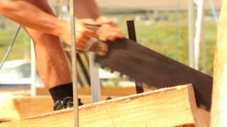 Shipwrights Workshop  Timber Framing Course Roof Geometry [upl. by Fein]