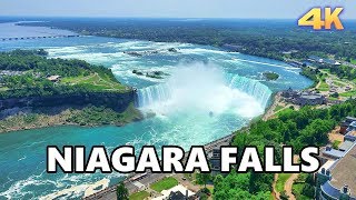 NIAGARA FALLS  ONTARIO CANADA 4K [upl. by Jairia]