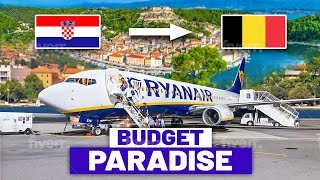 PRIVATE JETS and BUDGET AIRLINES  Boeing 737 to Zadar 🇭🇷  RYANAIR [upl. by Ainevul]