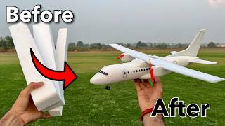 Make A Rc Plane AN140 Out of Thermocol rcplane diyprojects airplane [upl. by Negriv]