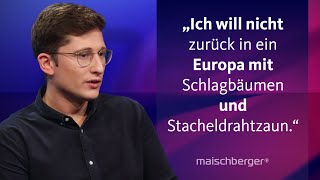 Philipp Türmer Jusos und Wolfgang Bosbach CDU über Migration und AfDVerbot  maischberger [upl. by Llehcar]