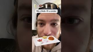 My chickfila order [upl. by Kendre]